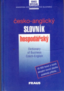 Anglicko-český slovník hospodářský