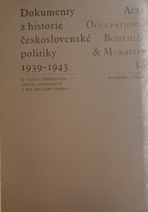 Dokumenty z historie československé politiky 1939–1943 (2)