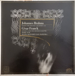 Johannes Brahms - Sonáty pro housle a klavír č. 1-3. César Franck - Sonáta A dur pro housle a klavír 