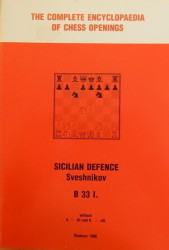 Sicilian Defence Sveshnikov B 33 I. 
