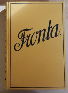 Fronta, nezávislý týdeník - ročník IX. (1936–1937)