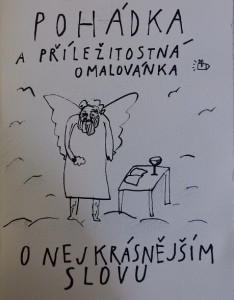 Pohádka a příležitostná omalovánka o nejkrásnějším slovu