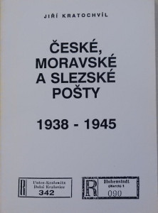 České, moravské a slezské pošty 1938–1945