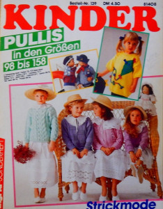 Burda - KINDER PULLIS in der Grösen 98 bis 158