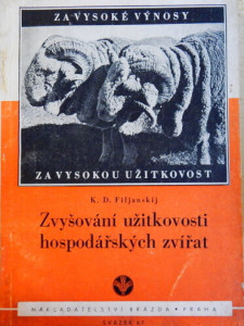 Zvyšování užitkovosti hospodářských zvířat