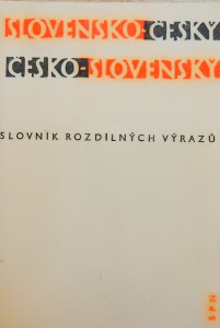 Slovensko-český, česko-slovenský slovník rozdílných výrazů