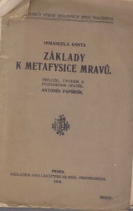 Základy k metafysice mravů