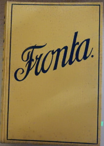 Fronta, nezávislý týdeník - ročník II. (1928–1929)