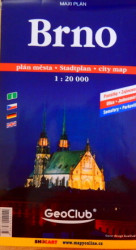 Brno - plán města