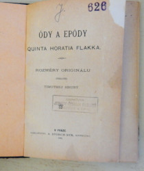 Ódy a epódy Quinta Horatia Flakka