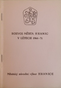 Rozvoj města Hranic v létech 1964-71