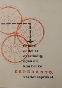 Si ikke at det er overflodig, også du kan bruke Esperanto, verdensspraket