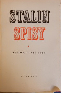 Spisy 4 (listopad 1917–1920)