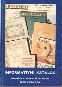 Informativní katalog vydaných hudebnin vážné hudby