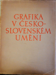 Grafika v československém umění (dopis, podpis)
