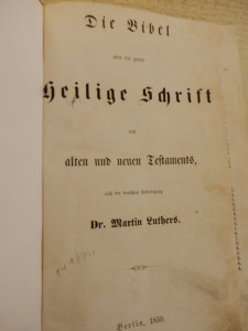 Die Bibel oder Heilige Schrift 
