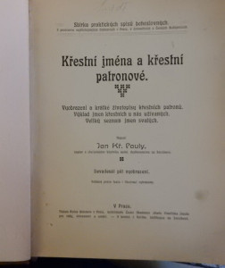 Křestní jména a křestní patronové