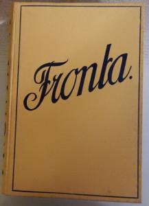 Fronta, nezávislý týdeník - ročník VI. (1933–1934)