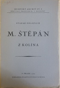 M. Štěpán z Kolína