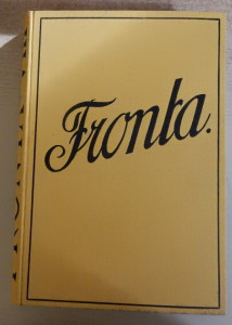 Fronta, nezávislý týdeník - ročník VIII. (1935–1936)