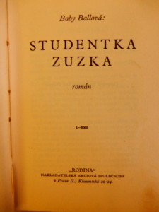 Studentka Zuzka
