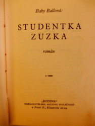 Studentka Zuzka