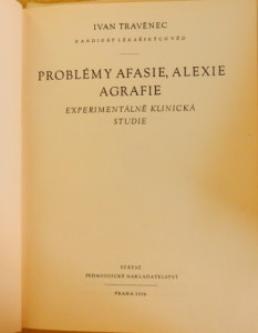 Problémy afasie, alexie, agrafie