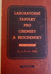 Laboratorní tabulky pro chemiky a biochemiky