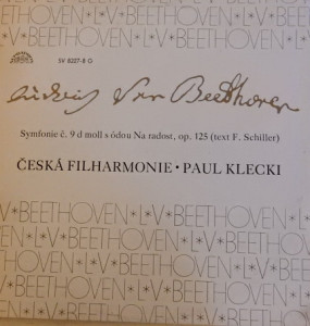 Symfonie č. 9 d moll s ódou Na radost, op. 125 (text F. Schiller)