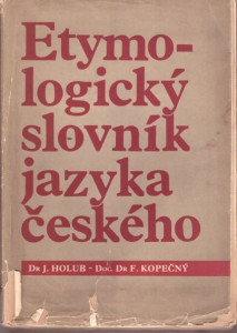Etymologický slovník jazyka českého