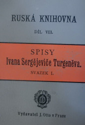 Spisy Ivana Sergějeviče Turgeněva - svazek I