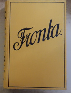 Fronta, nezávislý týdeník - ročník IV. (1930–1931)