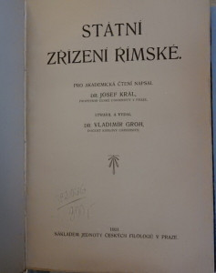 Státní zřízení římské