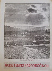 Rudé temno nad Vysočinou 