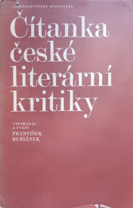 Čítanka české literární kritiky
