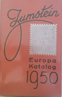 Zumstein Evropa Katalog 1950
