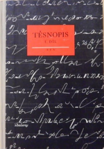 Těsnopis (1. díl)